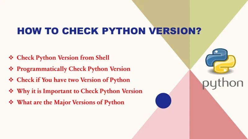 How to Check Python Version