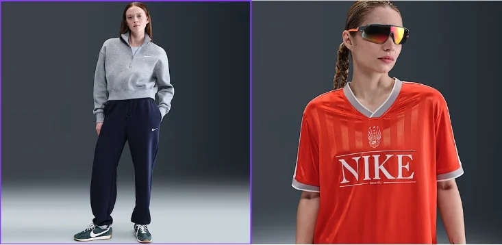 Specification & Feature Comparison of Some Nike Tech Woven Suit Models