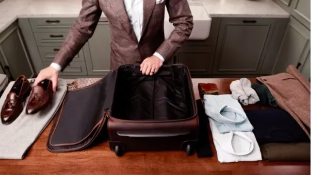 How to Pack a Suit in a Suitcase